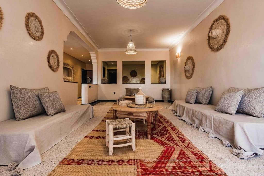 Central Majorelle Apartment Sleeps 4 Marrakesh Exterior foto